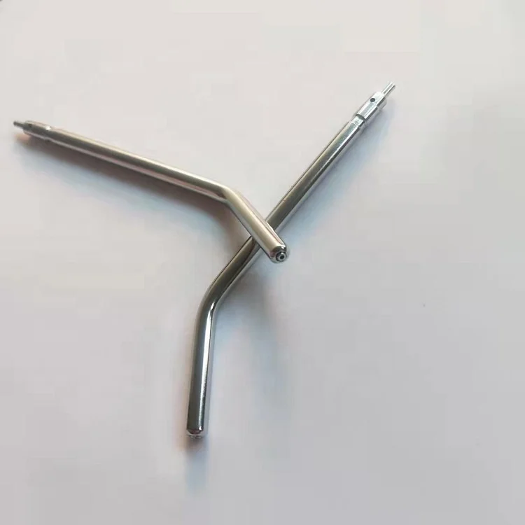 High quality  Dental Stainless Steel 3 Triple Way Syringe Nozzle Tips/Air Water Spray Nozzles