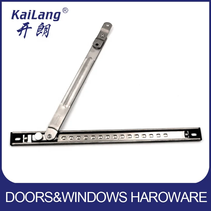 High quality heavy duty Window Hardware 304 Stainless Steel Friction Stay  10 inch 22 square 2.5 hinge  Friction Stay