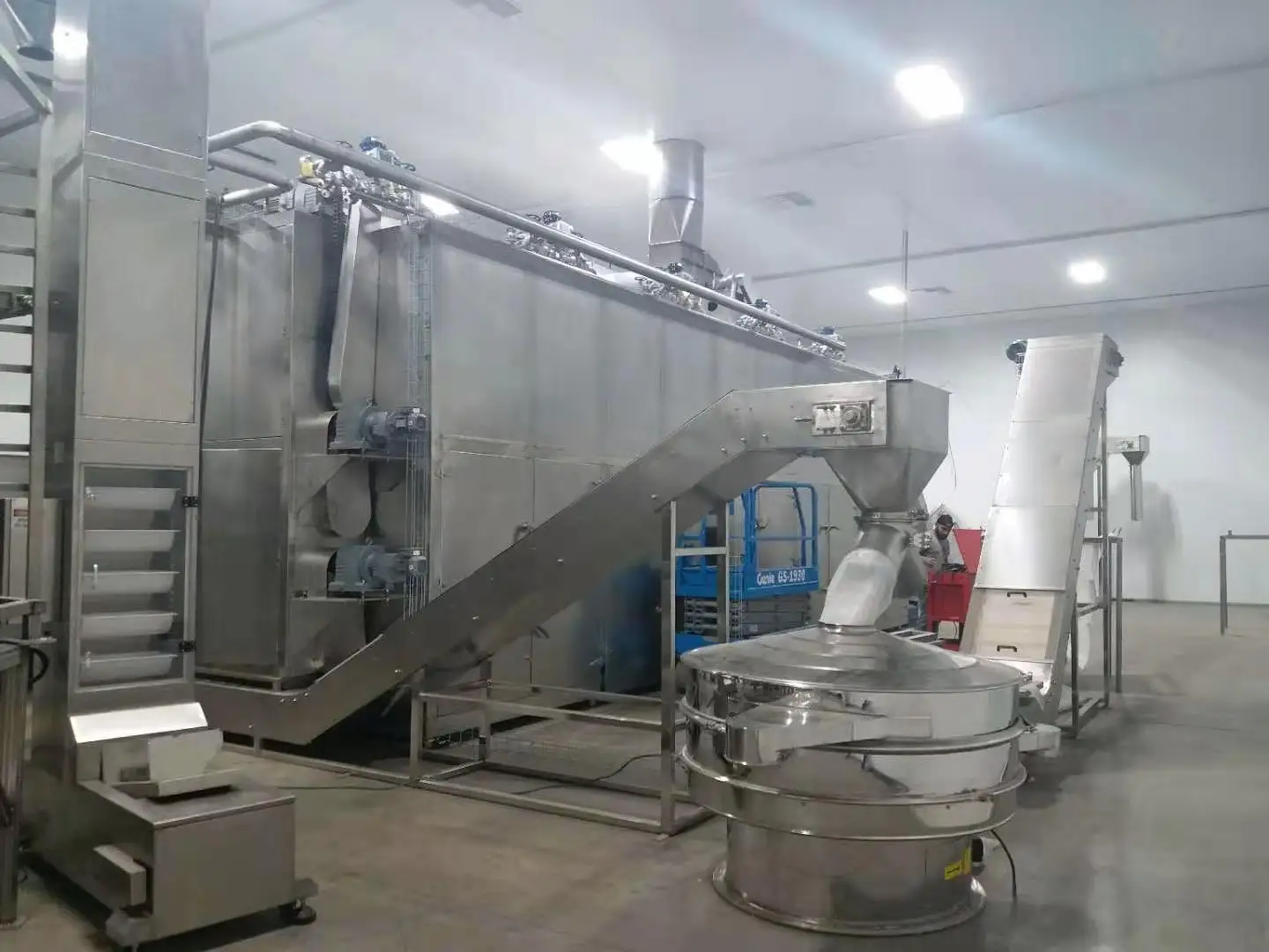 Professional Manufacturer DW series Customized vegetables bag for noodles belt dryer