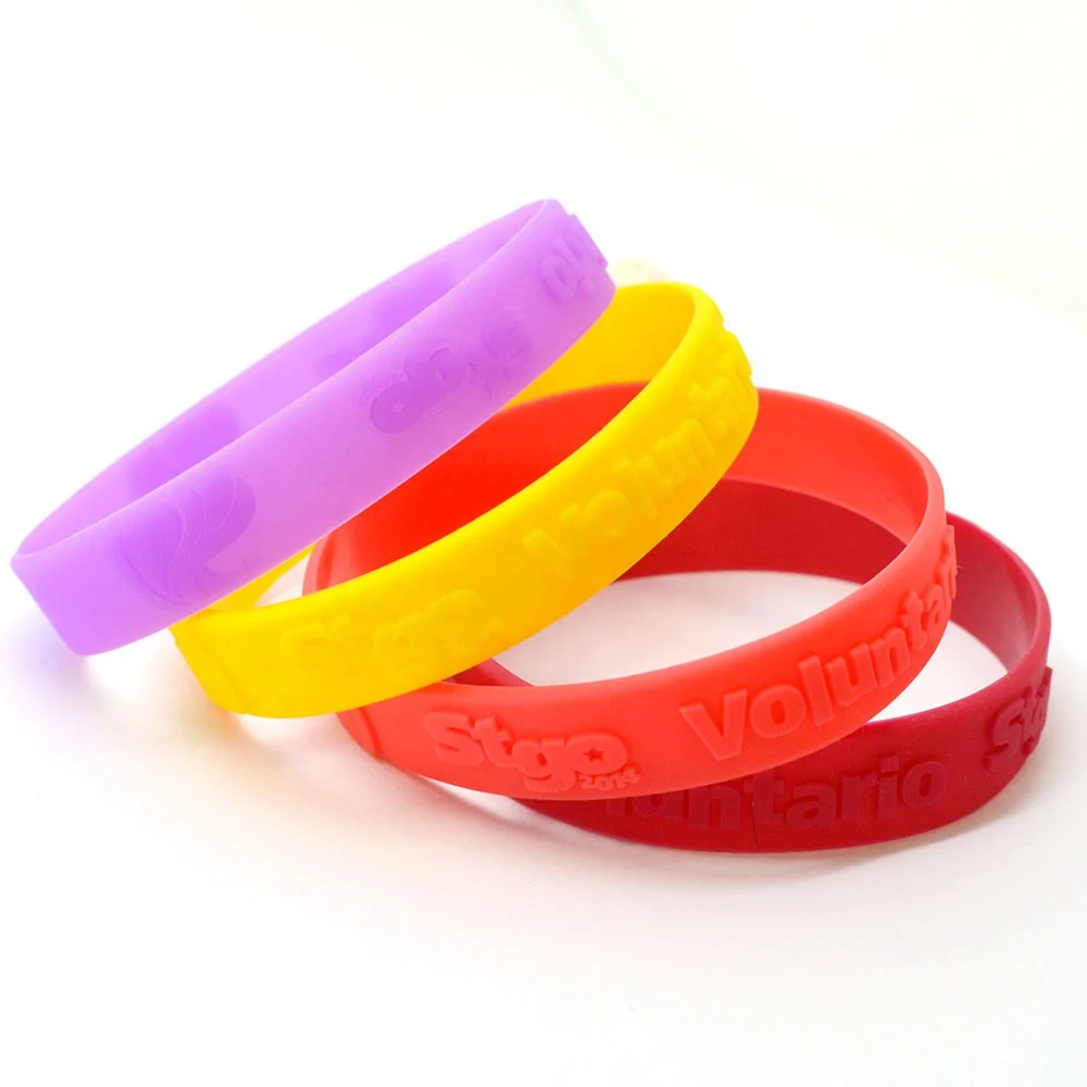 Promotional Colorful Rubber Basketball Bracelets Personalized Wrist Band Custom Sports Silicone Wristband / Silicone Bracelets