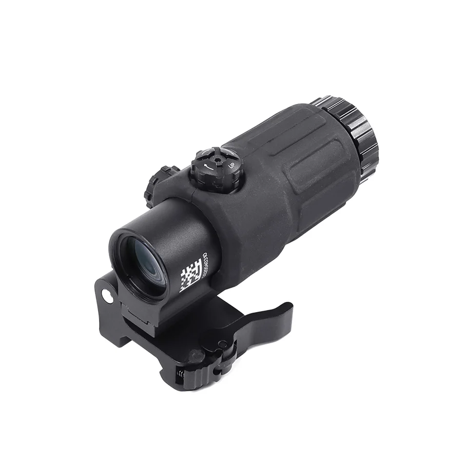Tactical Hunting Quick Detachable Mount G33  3x Magnifier Scope Sight Red Dot Magnifier 3x