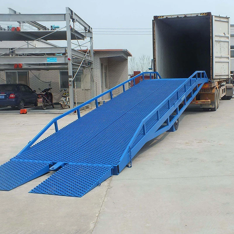 Qiyun Kinglift CE ISO 6t-12t Forklift Container/ Logistics/Factory Unloading Used Mobile Loading Yard Ramp for Sale