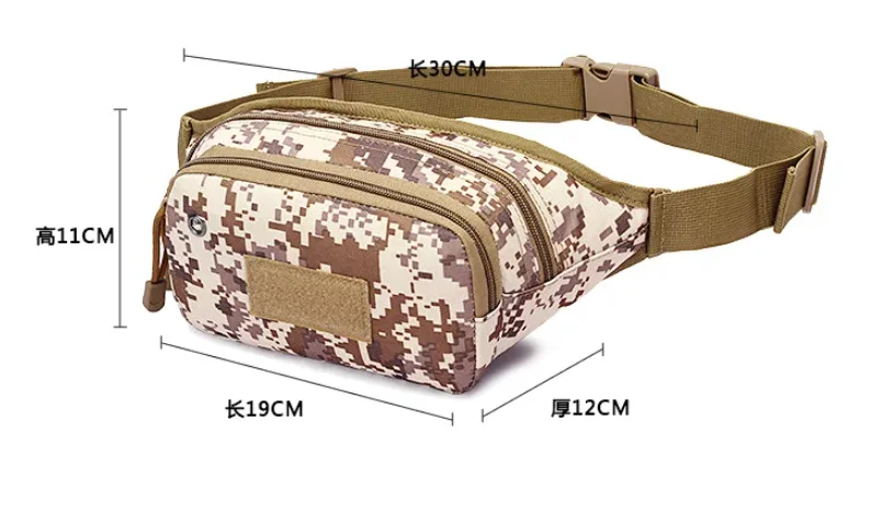 Outdoor Tactical Waist Bag Utility Fanny Pack Pouch Camping hiking belt bag Hunting Climbing Camping Pocket