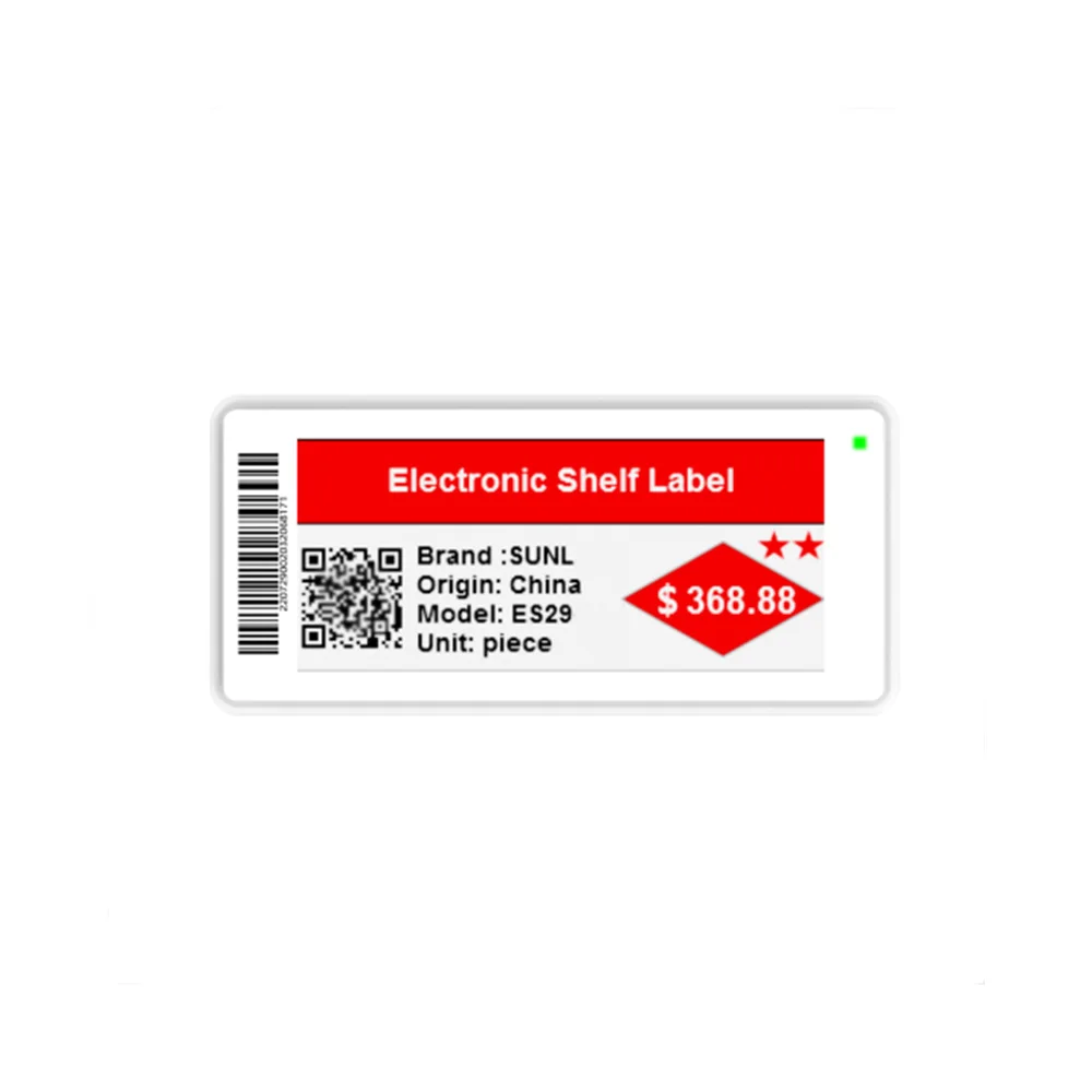 Factory Price Electronic Shelf Label System Digital Price Tag Electronic Shelf Label Esl
