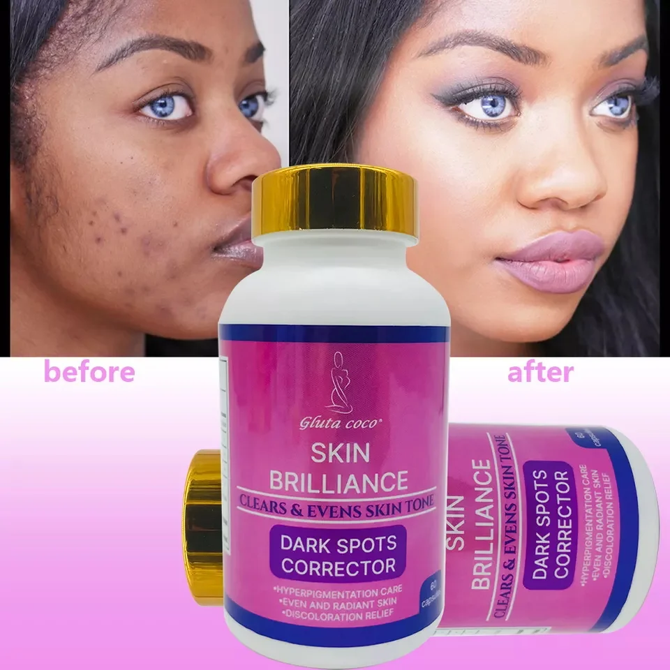 5D Gluta Skin Whitening capsules Glutathione Capsule With Collagen Pill Tablets