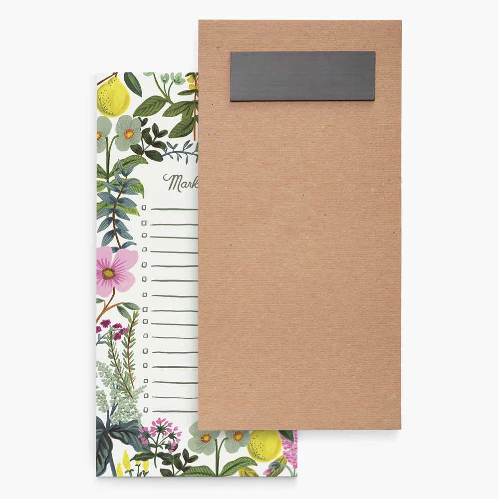 Custom Printed Die Cut Magnet Shopping Market Fridge To-do List Notepad Memo Notes Pads