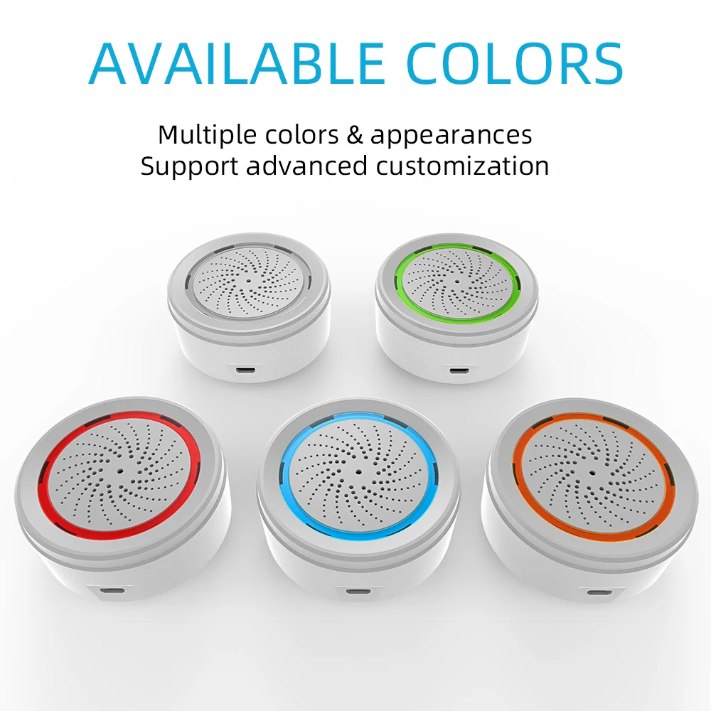 Home security smart wifi alarm sirene 220v with usb power supply