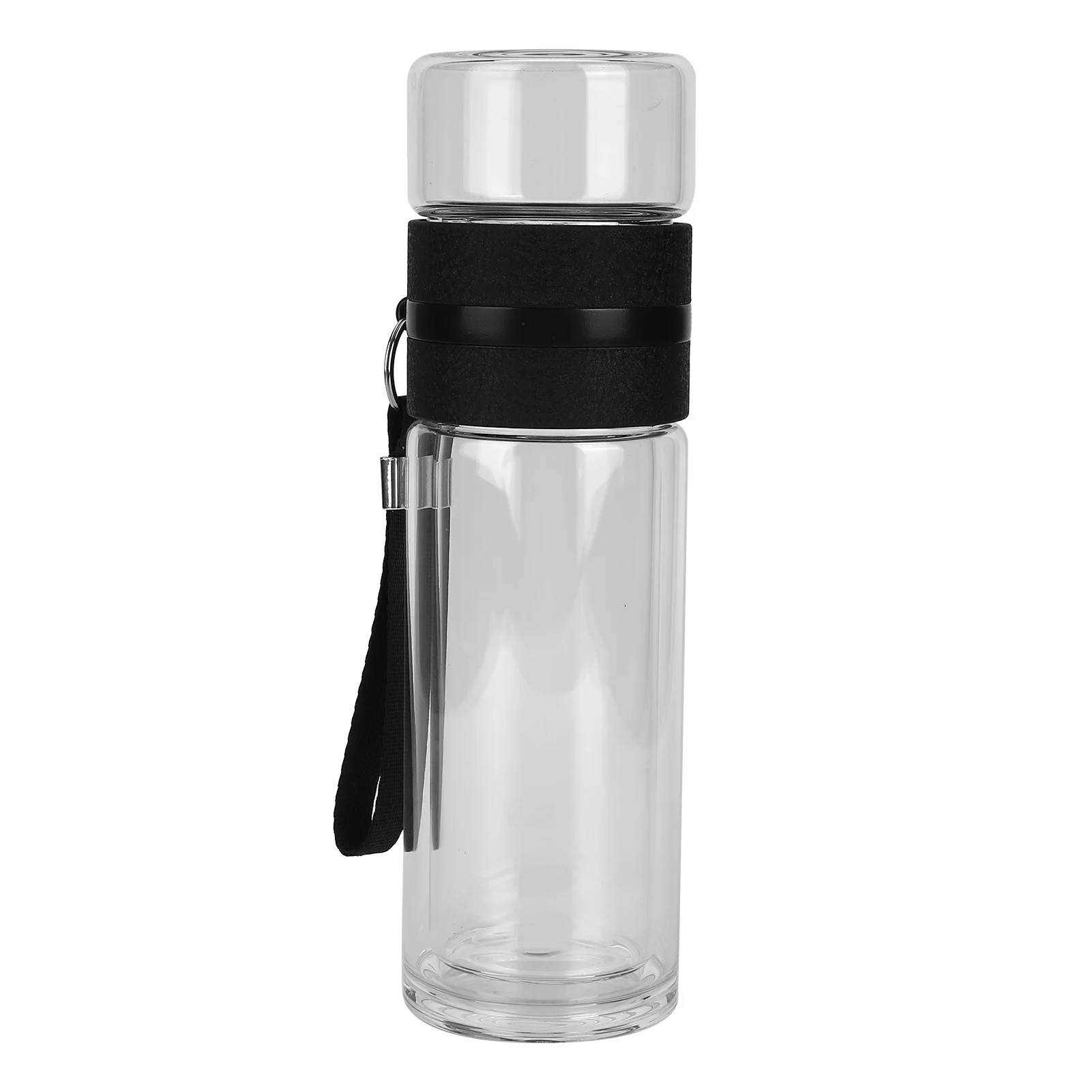 
Excellent Tea Separation Bottle Double Wall Glass Tea Infuser Water Bottle Home Office Drinking Supplies for Filter tea leaf 