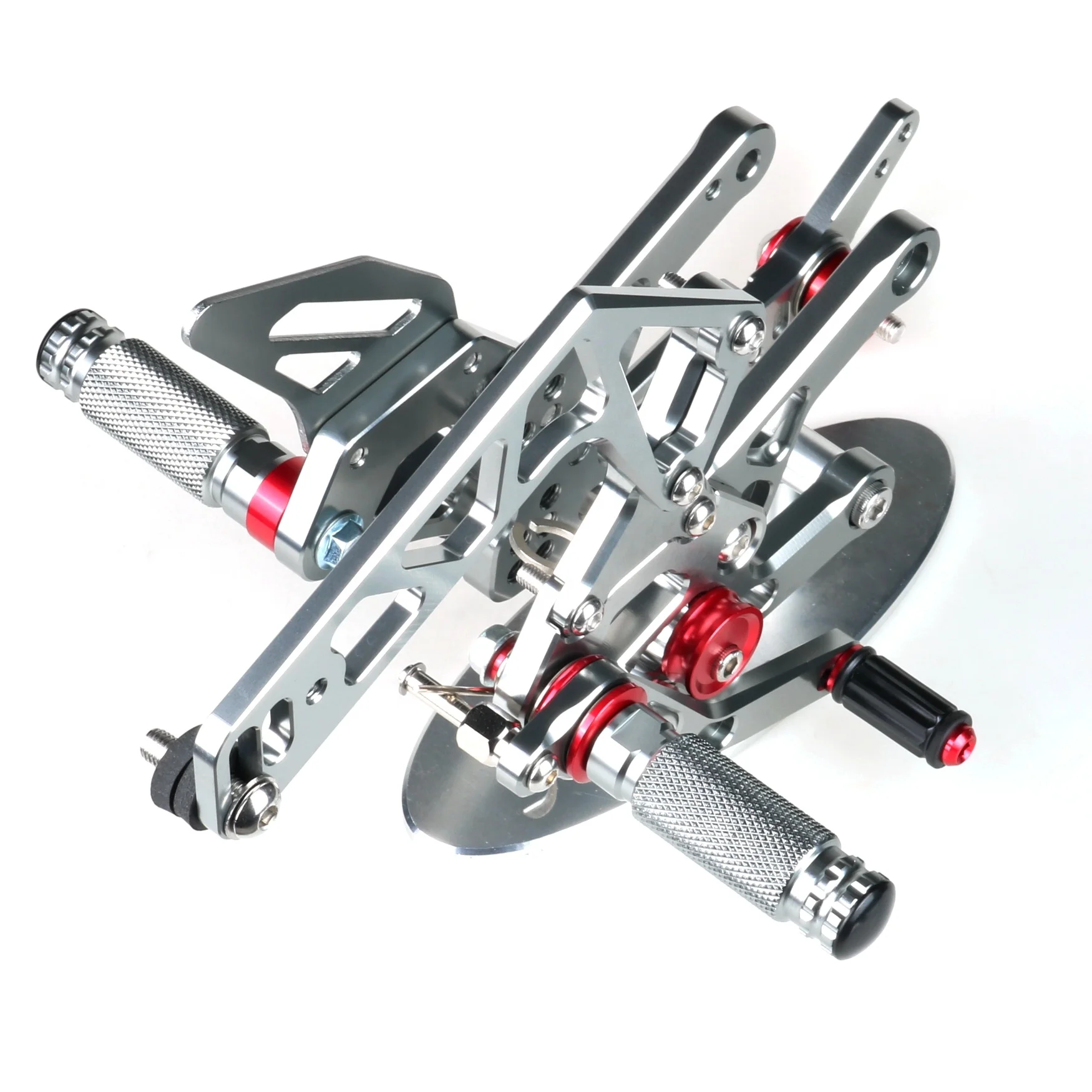 Motorcycle Accessories For YAMAHA R1 R1N 2015-2023 CNC Aluminum alloy Motorcycle Adjustable Rear Foot Rest