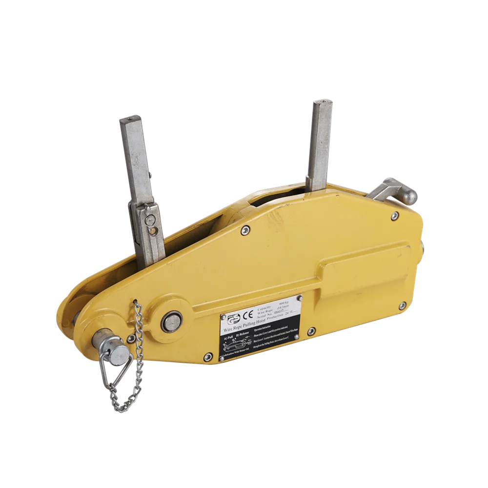 High Quality Manual Cable Wire Rope Winch 0.8T Tirfor hand winches  Wire Rope Hoist Aluminum Pulling Winch