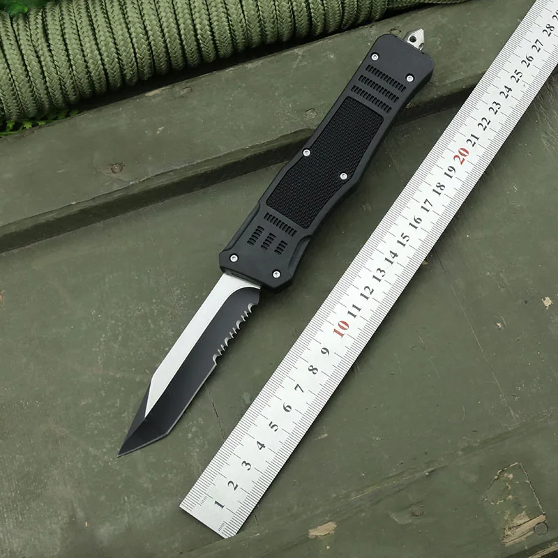 Outdoor Camping Tactical Survival Hunting Folding Knife Utility Fruit Pocket Knife with ABS Handle