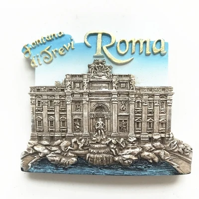 Wholesale Italy 3D Printing Resin Fridge MagnetCustom Logo Souvenirs China Resin Souvenir Custom Fridge Magnet