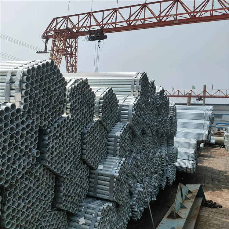hot dip Galvanized steel pipe Gi pipe Pre galvanized steel tube for construction