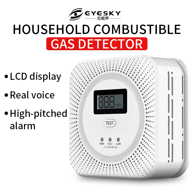 CO alarm detector best seller home security EN50291 CO Alarm High Sensitive Poisoning Alarm  with CE RoHS