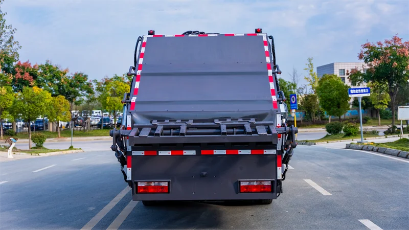 Dongfeng Fureka Новая энергия чистый Электрический компримированный мусоровоз Ningde Time литиевая батарея