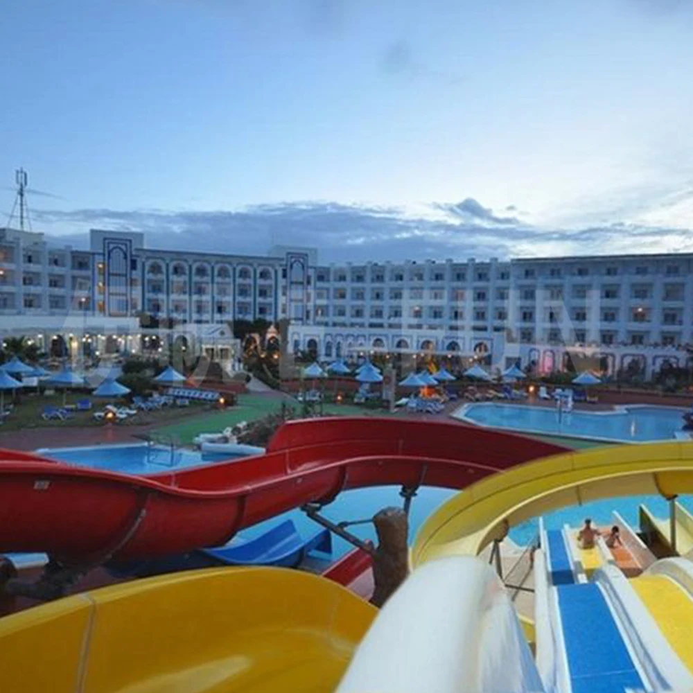 Commercial Fiberglass Water Slide for Swimming Pool