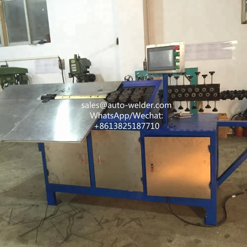 CNC Wire Bending Machine Hot Sale Automatic 2D CNC Hydraulic Small Wire Bending Machine