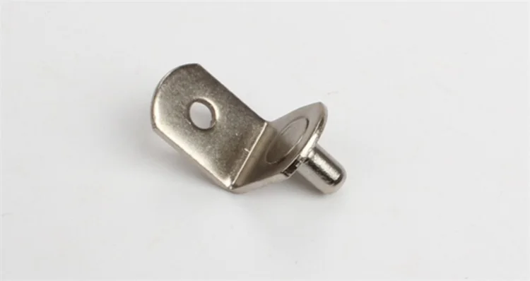
L-Shaped Support Furniture Cabinet Closet Shelf Bracket Pegs with Hole Bracket Style Cabinet Shelf Support Pegs 10PACK 