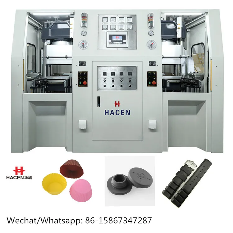 Hacen 200ton silicone rubber o ring making machine supplier