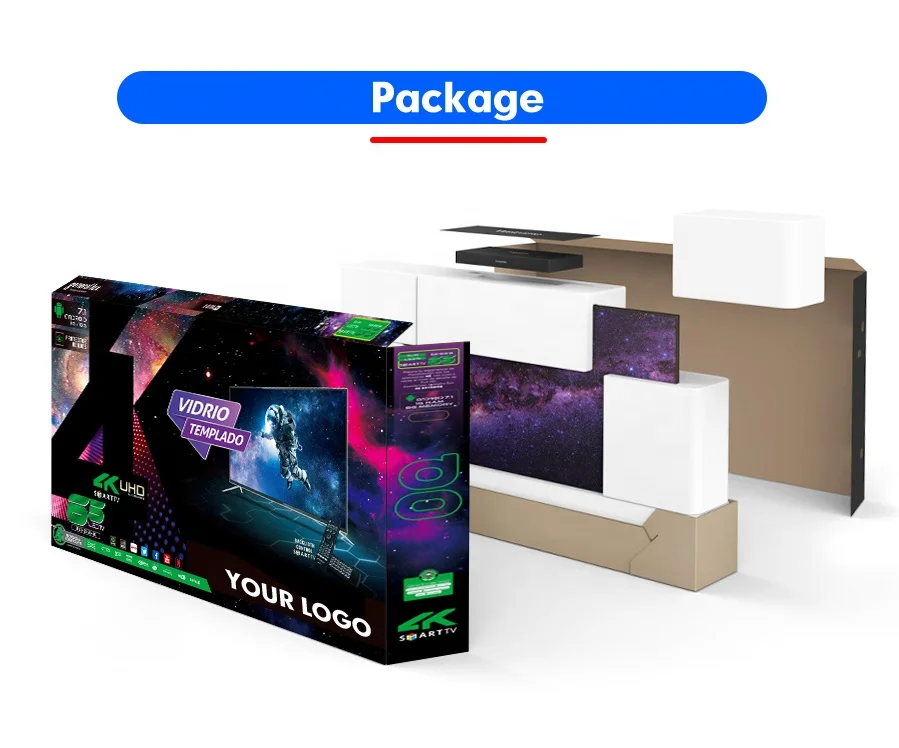 On Line Spring Festival  New Factory Price LED QLED OLED SKD Hotel TV Televisions OEM