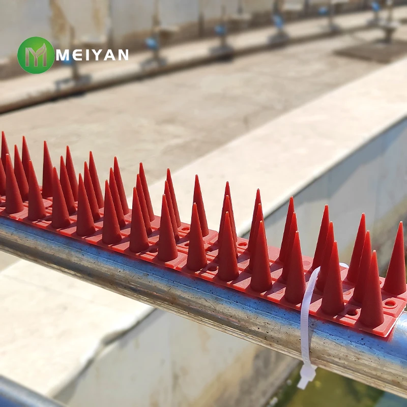 Plastic Anti bird scarer Fence Wall defender Spike for cat rat repellent pigeon defense