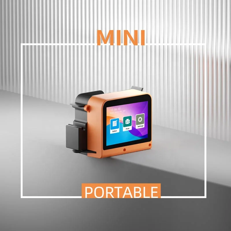 Expiry date batch coding machine for pet bottle portable solvent mini code number printer small logo printer