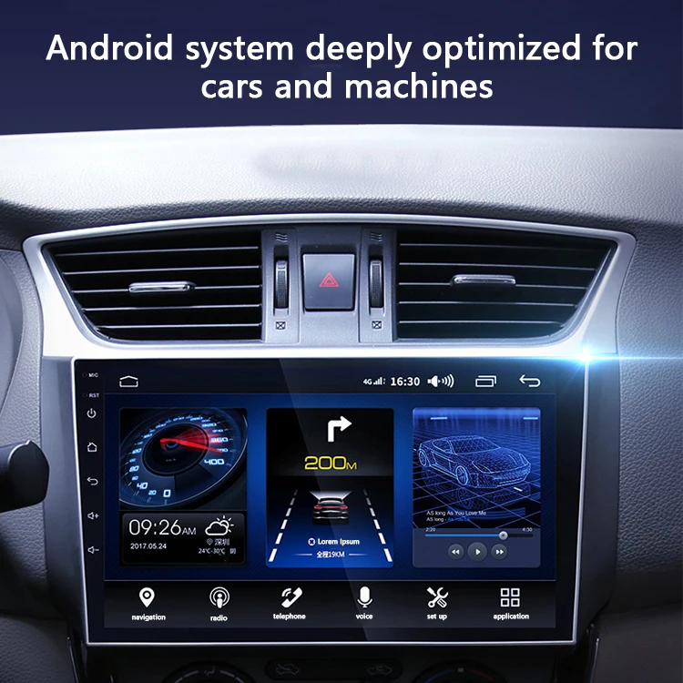 4 64GB AHD 12.1 inch carplay Android 9.0 Video Car DVD Player for Maserati Ghibli