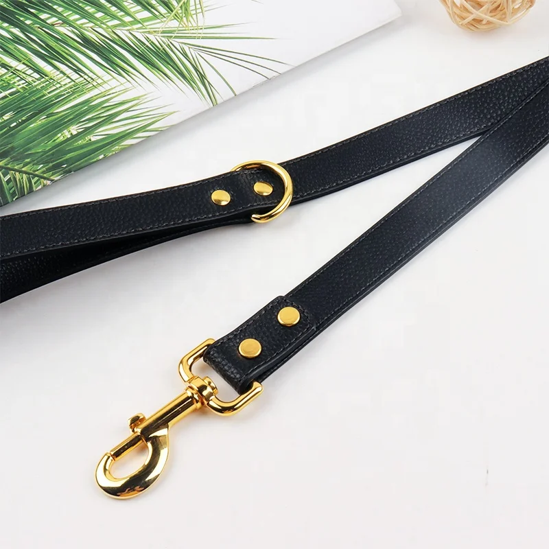 Custom Color Pet Leather Collarpet Vegan PU Clothing And Accessories Dog Collar Leash Designer