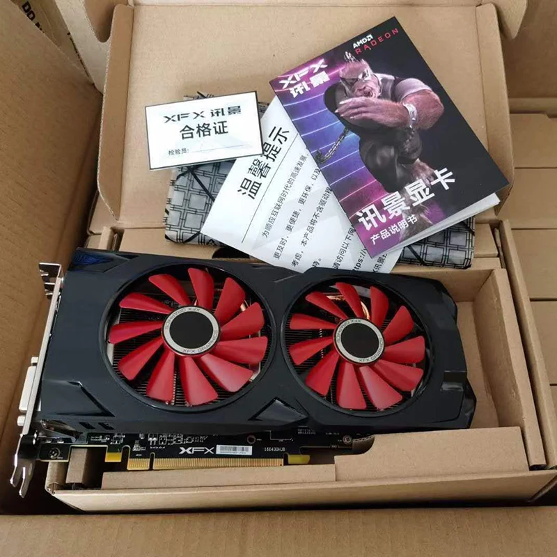  Лидер продаж графическая карта Rx580 8 ГБ графический процессор 8G Radeon rx580 для