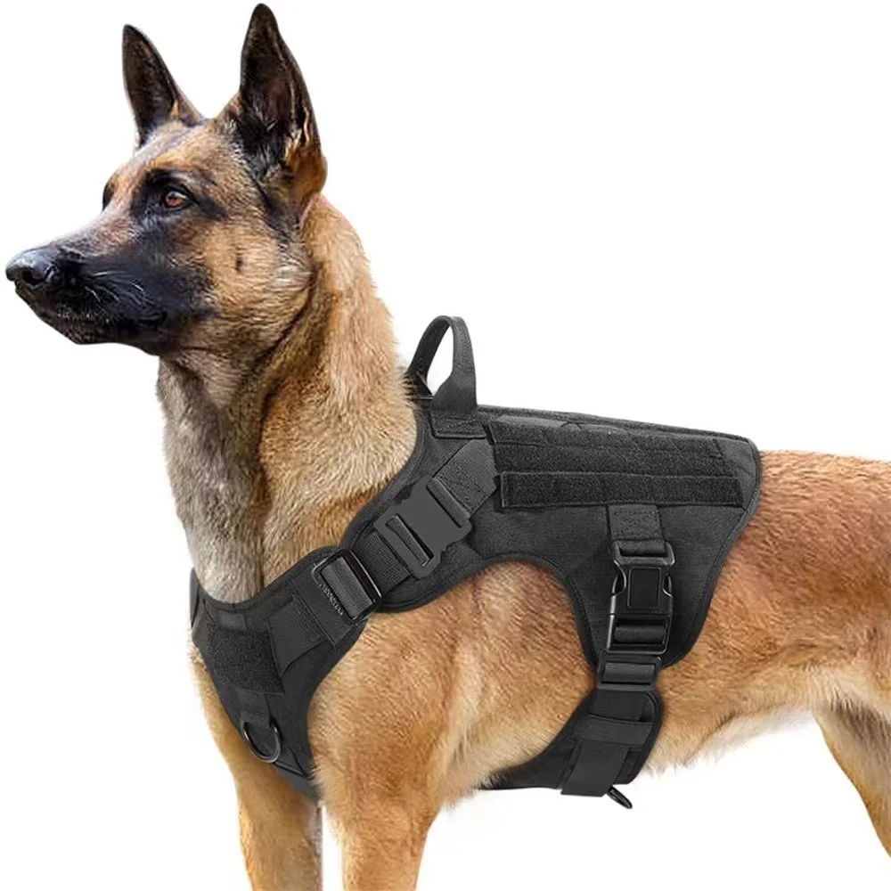 Dog Harness for Large Dogs with Handle Dog Vest  Adjustable Training Hunting Walking