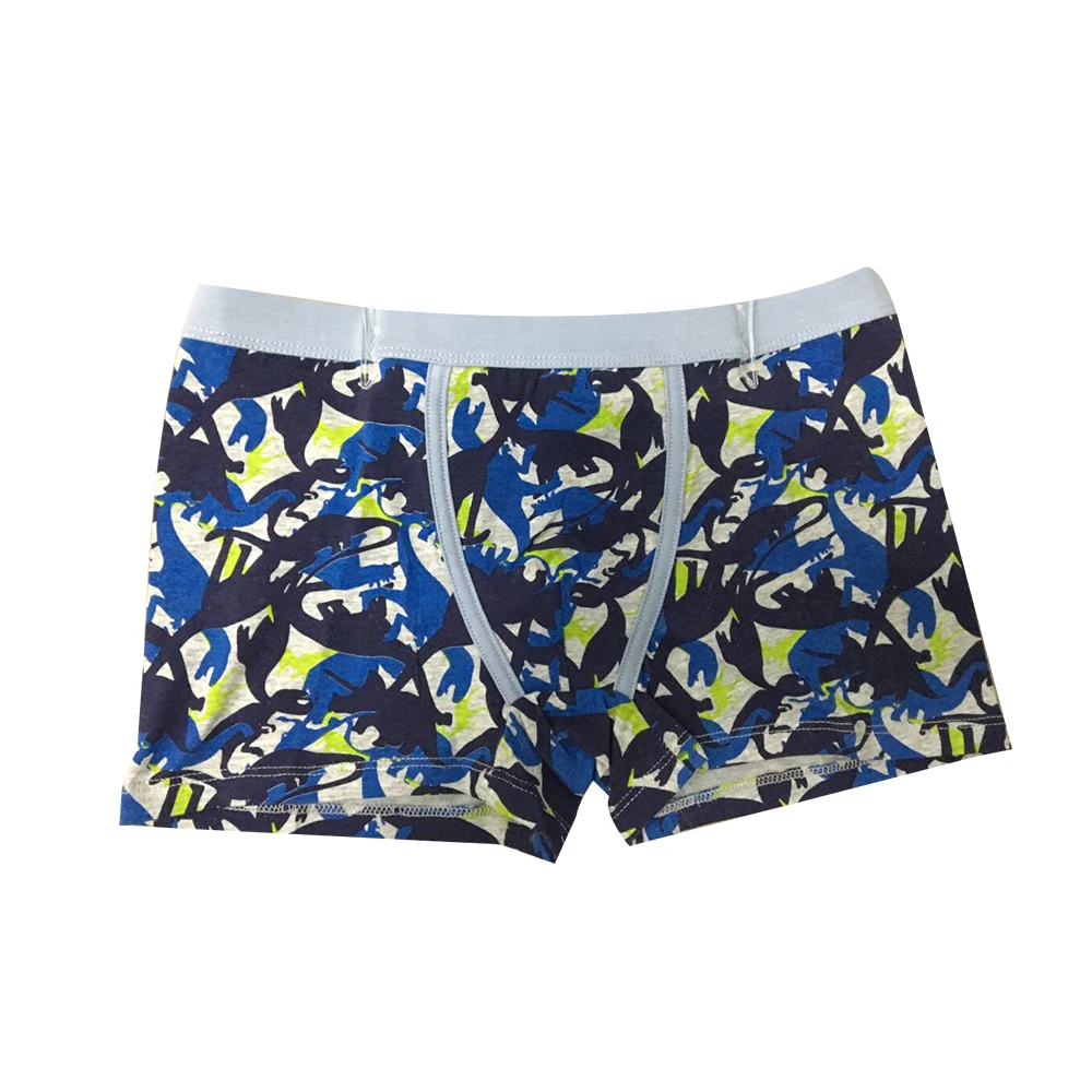 2021 new arrival high quality colorful cute print kids underwear boxer for boy panties for kids
