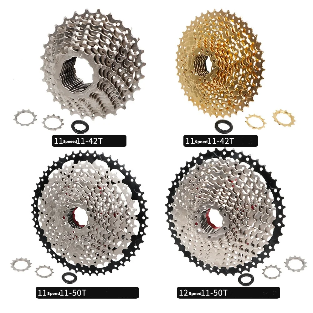 High Quality MEROCA MTB Freewheel 8/9/10/11/12 Speed Mountain Bike Flywheel Bicycle variable Cassette For Bike Parts