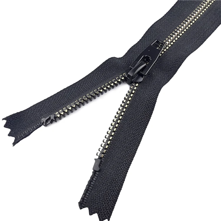 Good Price New Product Baby Zipper Jumpsuit Sewing Zipper Accessory No. 5 Resin Imitation Metal Teeth Closed Tail Resin Zipper