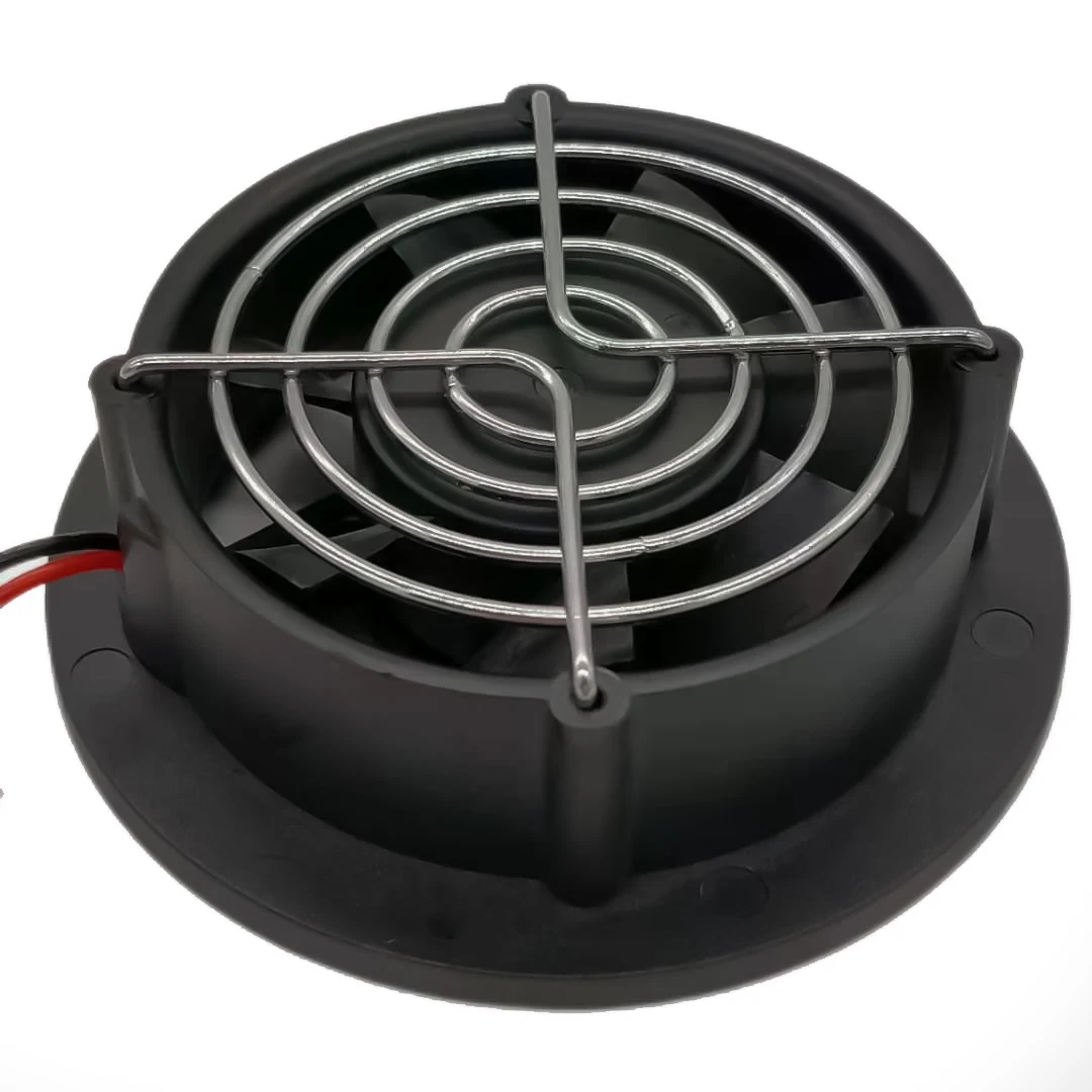 Round 12V DC Brushless Motor Air fan 24V BLDC Silent Axial Fan