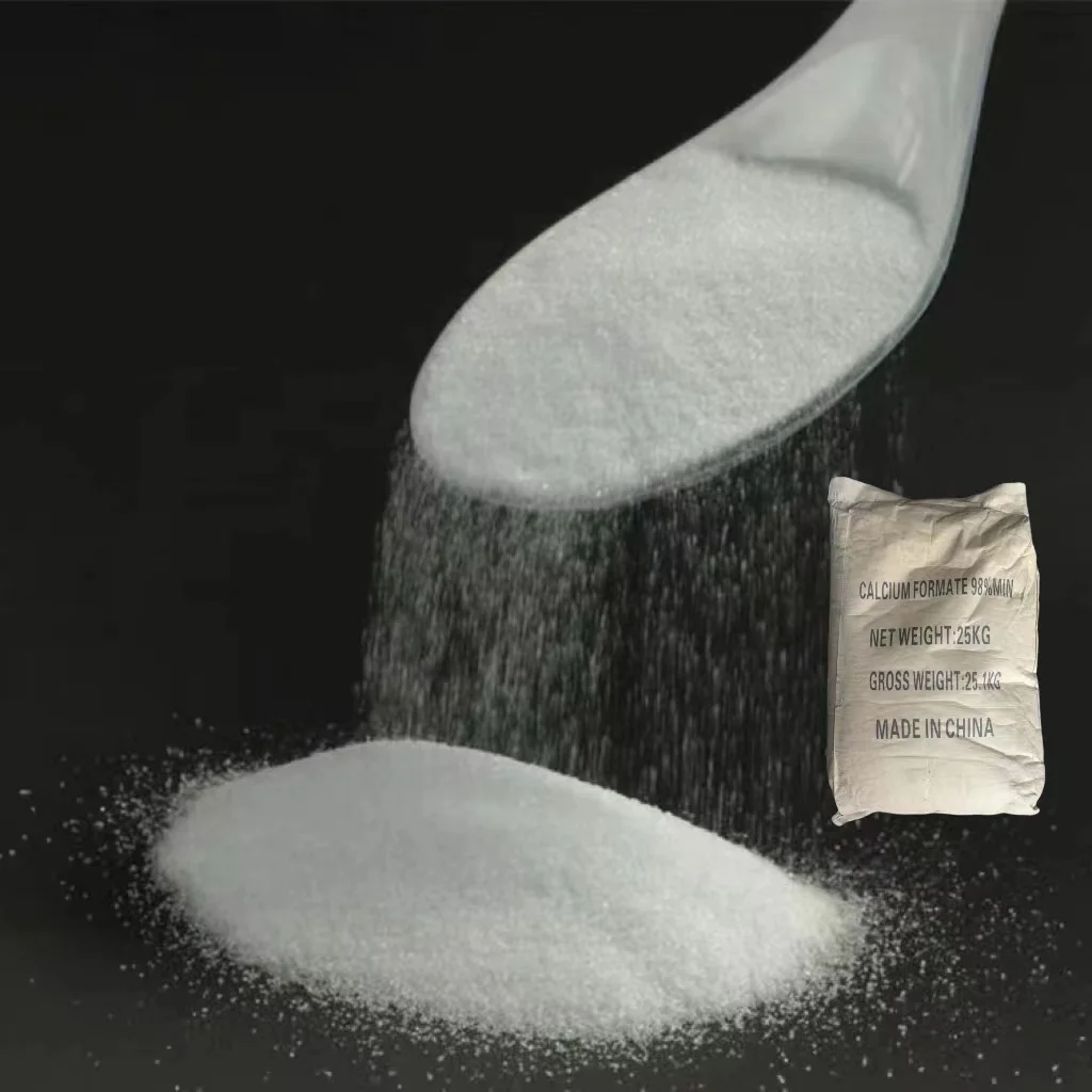 Concrete Additives Calcium Salt 544-17-2 98% Industrial Grade Calcium Formate Powder Construction Excellent Calciumformate