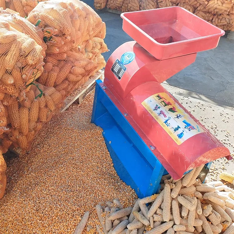 Corn threshing machine used On Family Farms Electric Corn Sheller Household Corn Sheller Machine