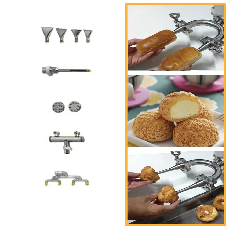 Hot Sales Filling equipment Cream Cake Pastry Bread Stuff Filling injecting Machine