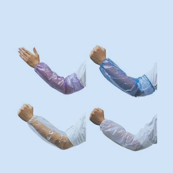 Disposable protection PE HDPE LDPE plastic arm sleeve