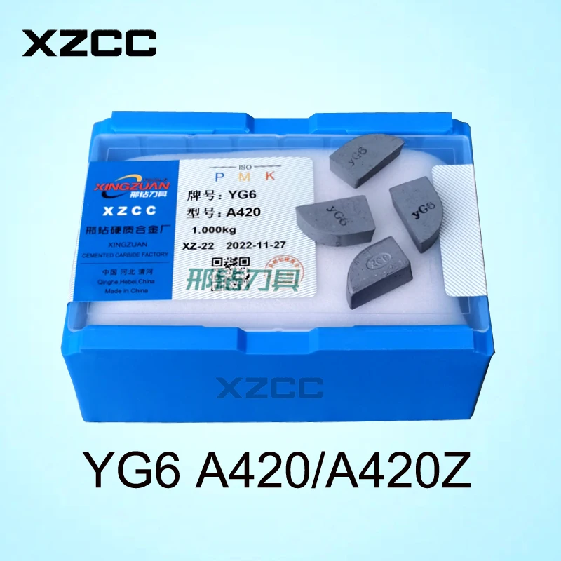 A410/A416Z YG6 A411/A420 tungsten carbide tip P30 A412/A420z carbide brazed tips welding lathe tool