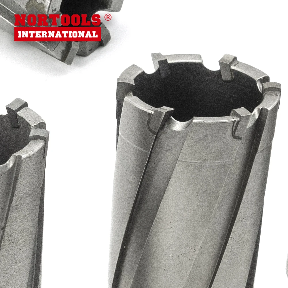 Professional Weldon Shank TCT Inch Annular Cutters For  Metal Drilling 35mm Depth