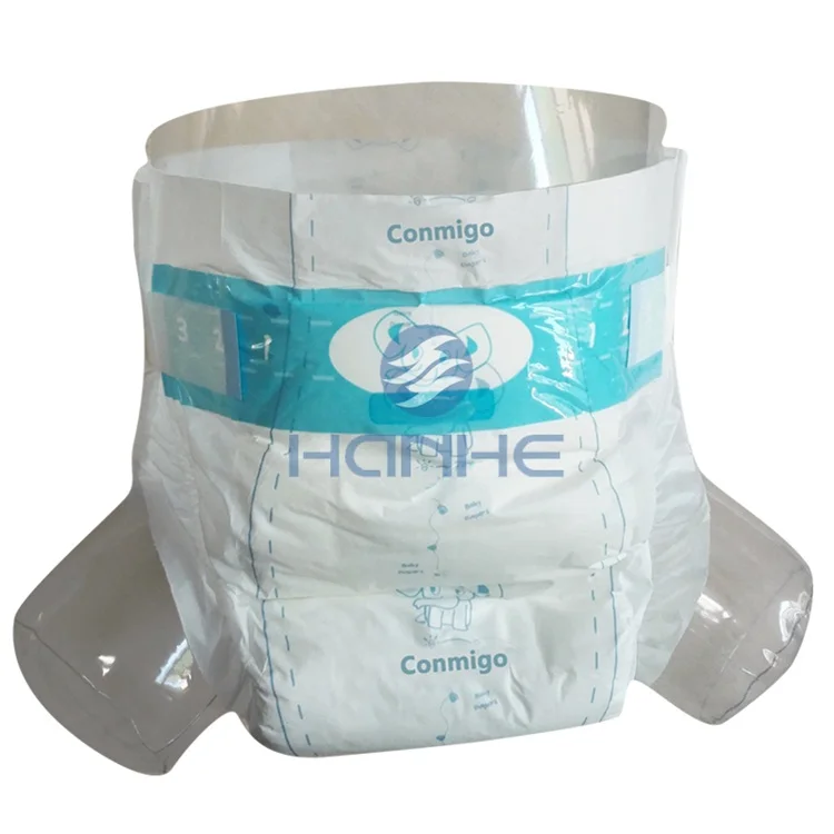 Wholesale Eco Friendly Stocklot Cheapest Disposable Nappies Super Dry Baby Diaper In China