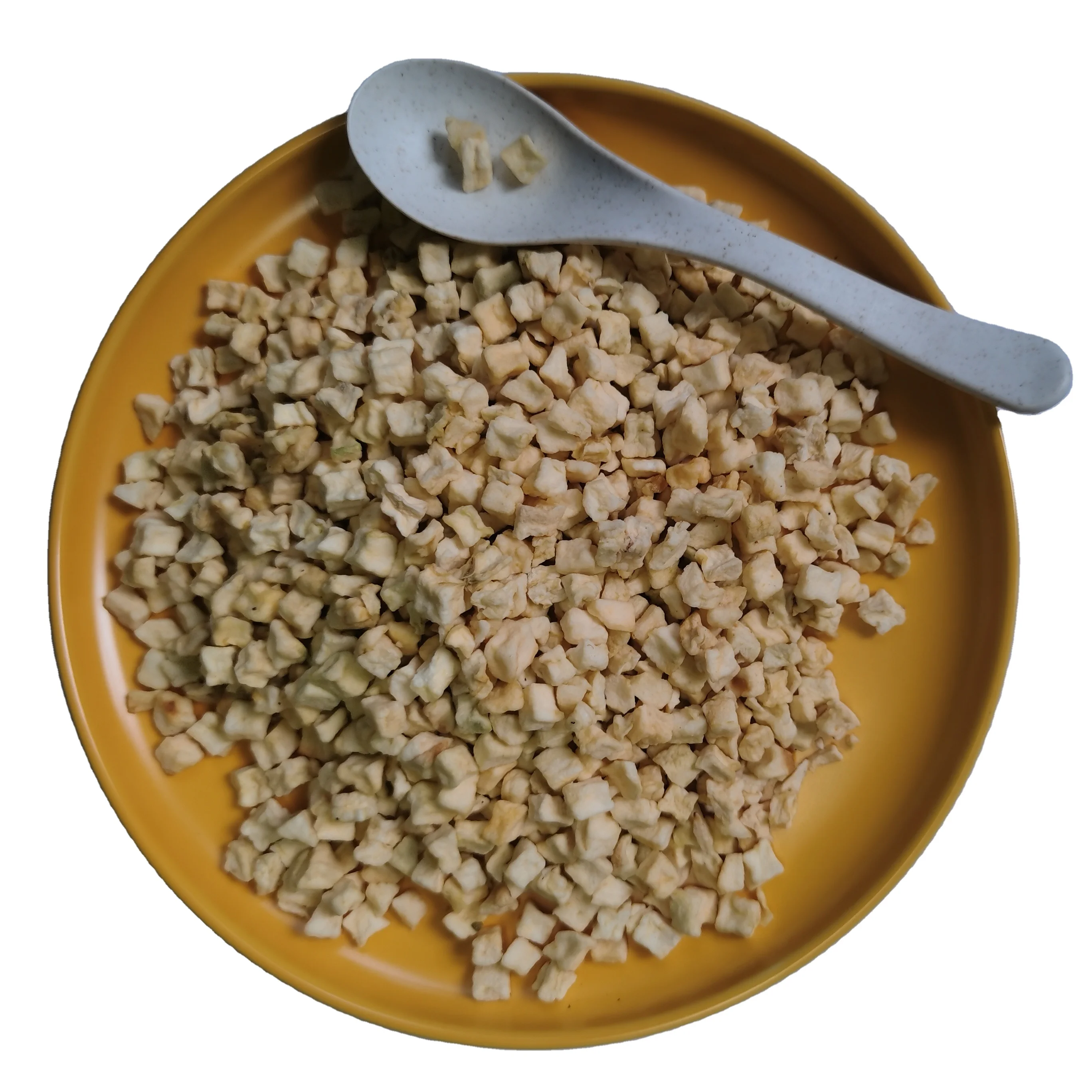 Оптовая продажа, 2021, новый урожай, дегидратированные сушеные кубики яблока AD