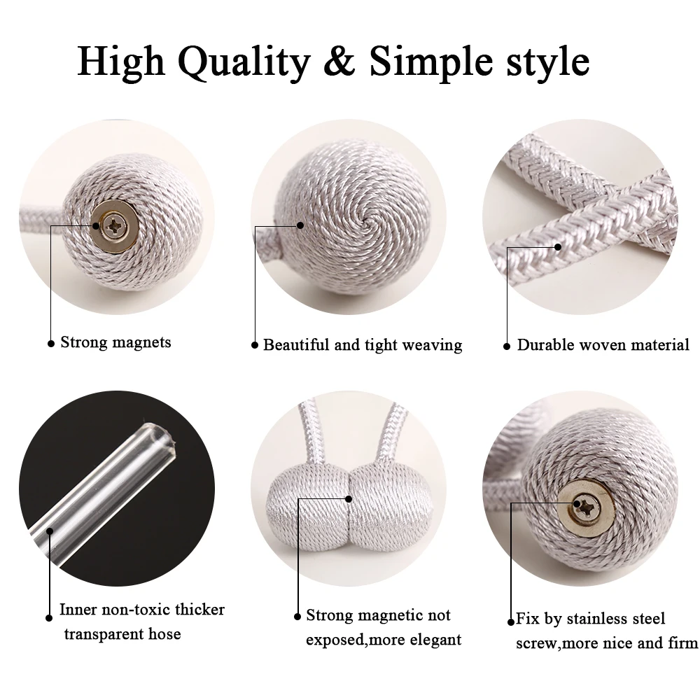 
Magnetic curtain tie back,hooks,curtain tieback 