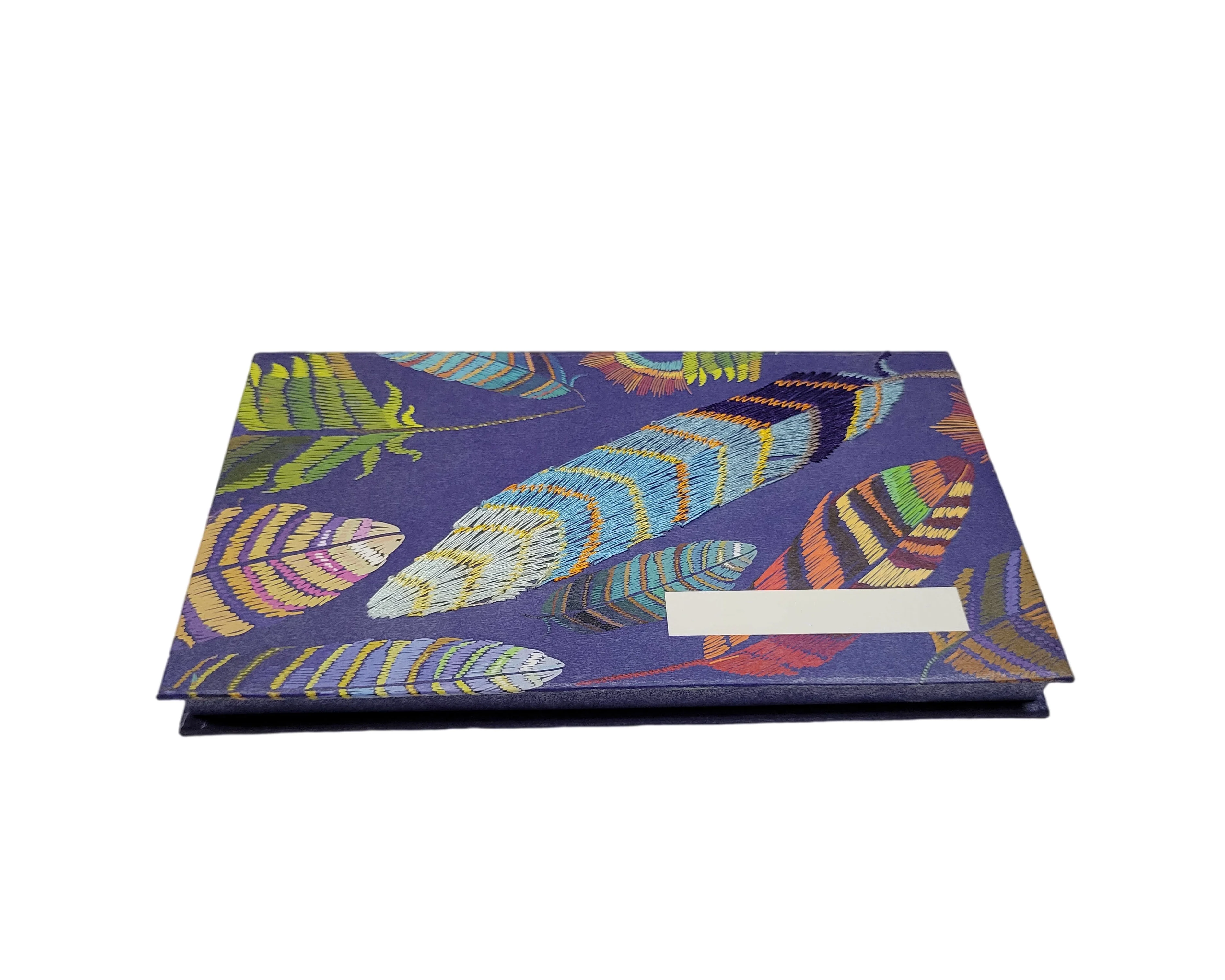 Wholesale Special Embroidery custom private Label gift box packaging eyeshadow palette