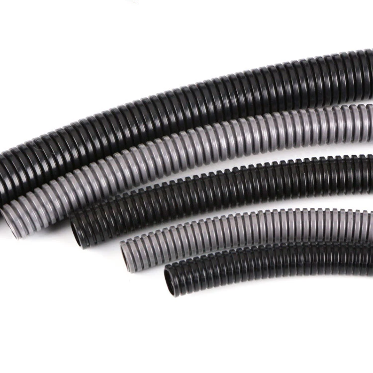 Wholesale Factory price Black Plastic Nylon Cable Flexible Corrugated Pipe hose