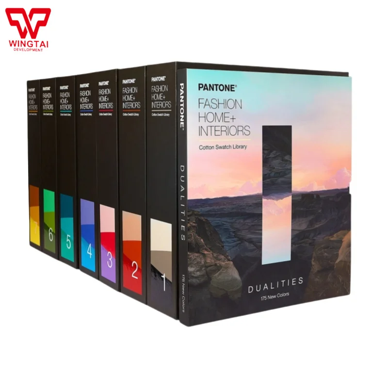 PANTONE FASHION, HOME + INTERIORS COTTON SWATCH LIBRARY + DUALITIES EXPANSION PACK,FHIC100C