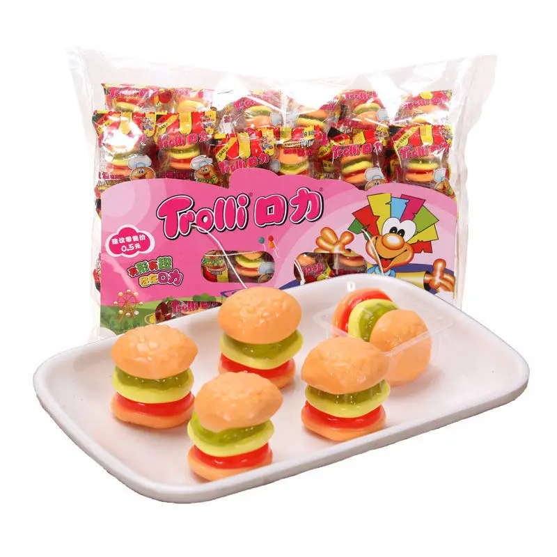 Germany Trolli Mouth Candy 8g qq Candy New Year Fruit Candy Wholesale