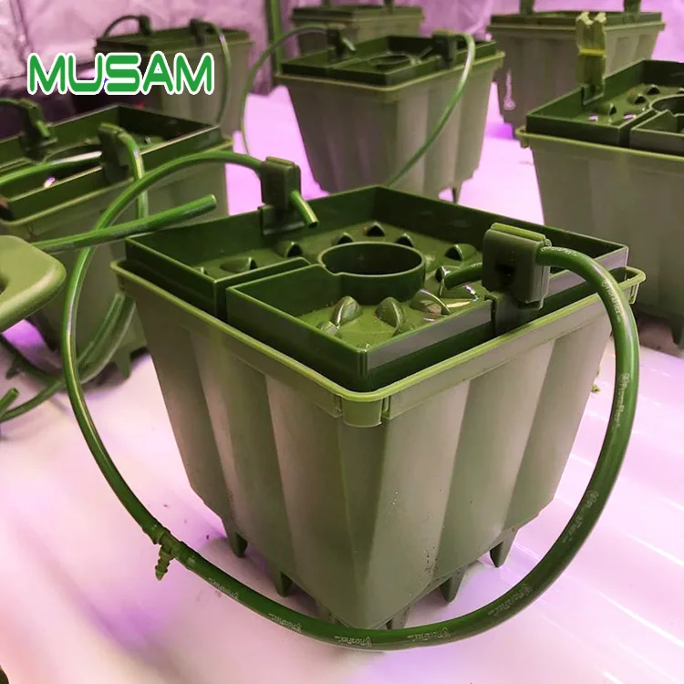 Hydroponic Grow Substrate Pots Growing Pot For Flood Table