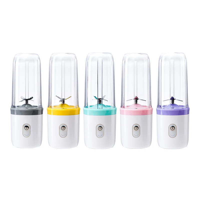 Blendtec Fruit Juicer Electric Blender Mini USB Sports Portable Blender Plastic Stainless Steel Household Leak Proof Push Button