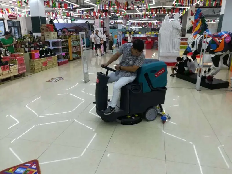 Hot Selling Ride-on for Industrial Factory Scrubber Commercial Washing Cleaning Floor Scrubber Machine